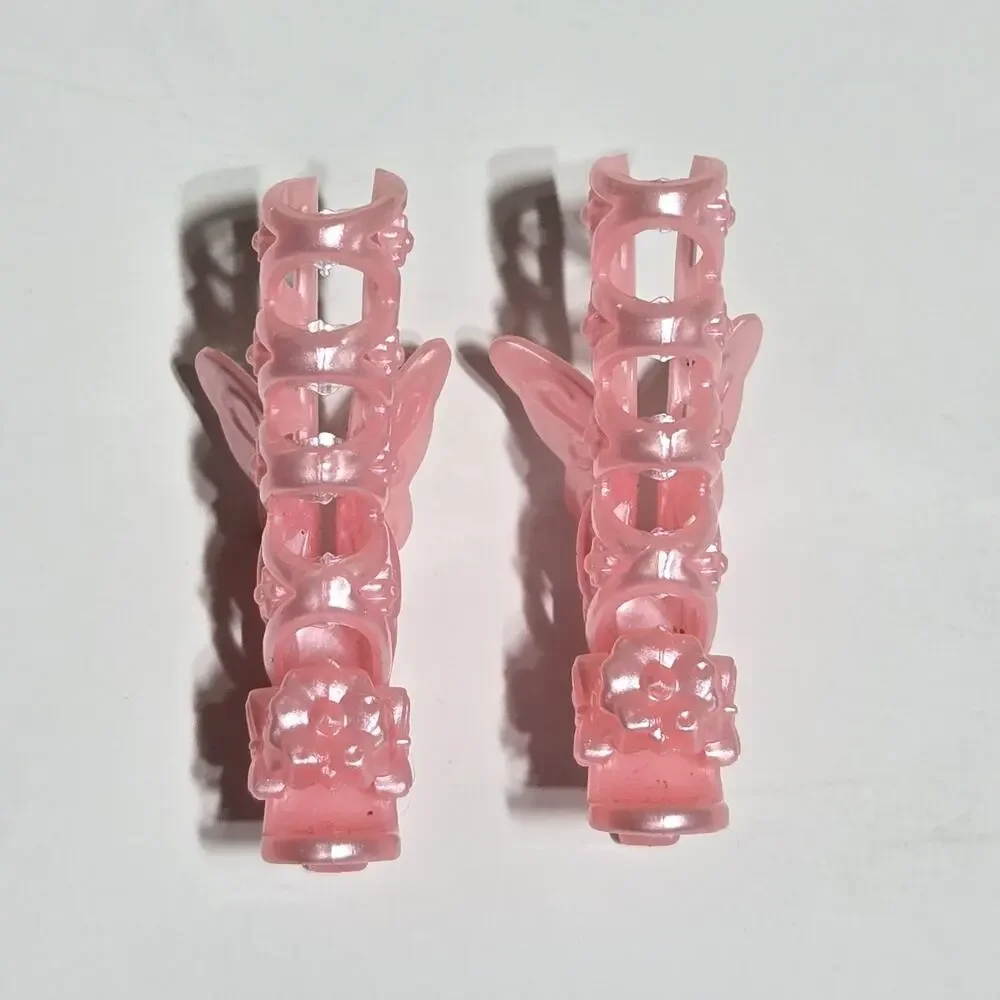 Mattel Barbie‎ Doll Shoes, Dreamtopia Pearl Pink Butterfly Wings High Heels